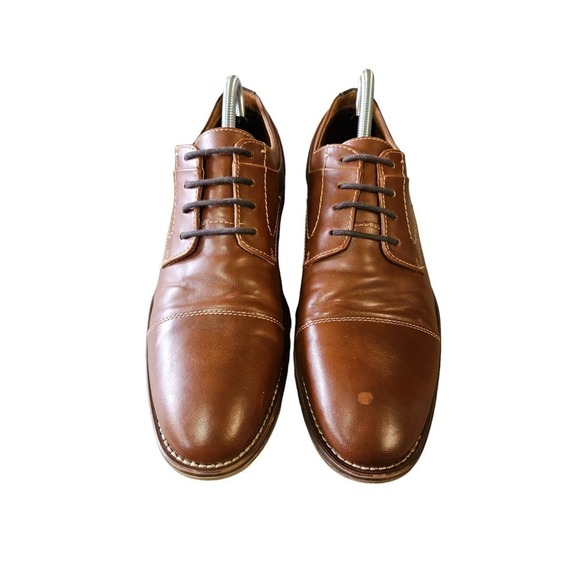 J. Ferrar Mens Chatham Oxford Shoes Sz 9 - Picture 1 of 7